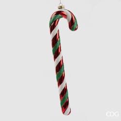 Edg decoro candycane rosso verde